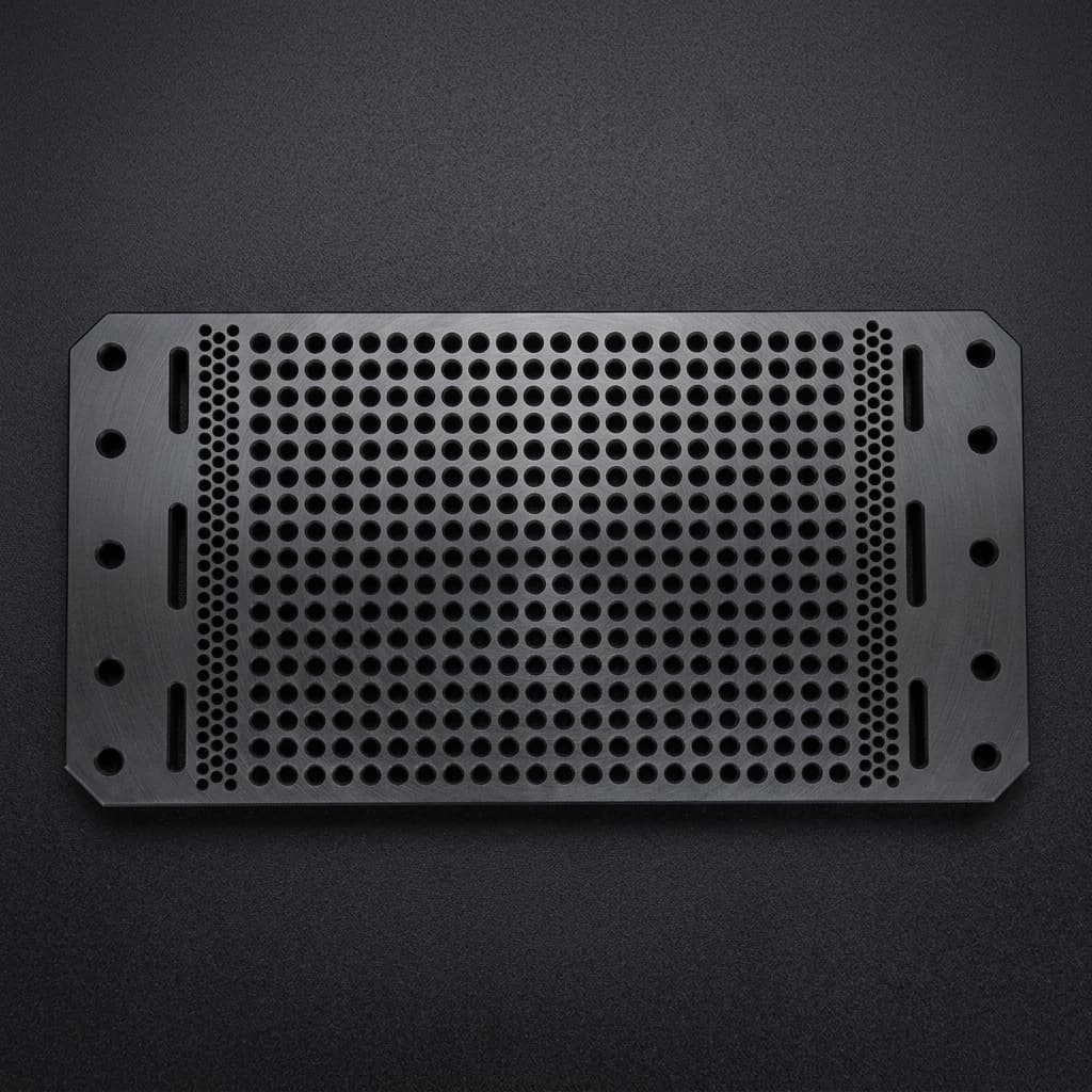 Custom graphite hot press mold for high temperature forming