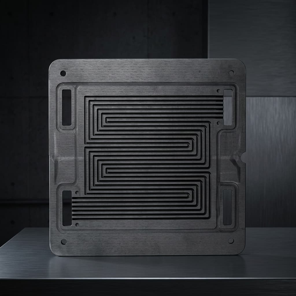Impermeable graphite bipolar plate 06